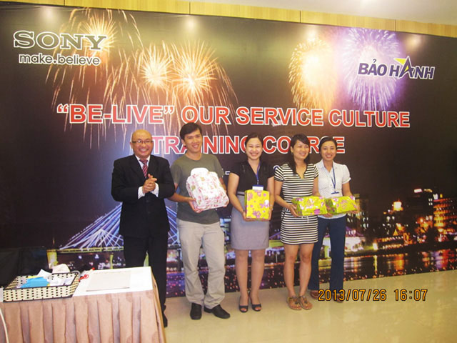 Be-live Our Service Culture - Sony (ngày 25 & 26-07-2013)